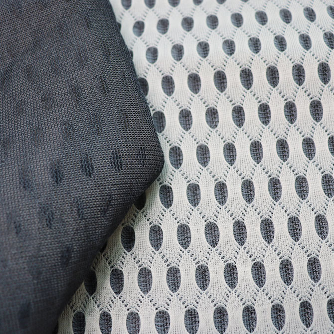 3mm 3d spacer kumaş 50in to 60in siyah renkli iplik solunumlu örgü malzemesi 0