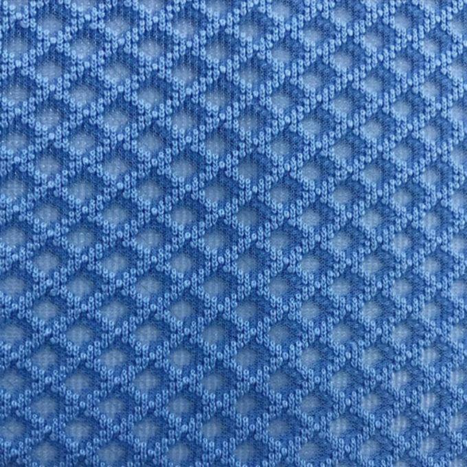 Airmesh 100% Polyester Nefes Alıcı Mesh Malzemesi 3D Air Mesh Kumaş Yüksek Esnek 3