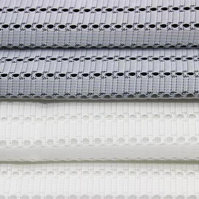 320gm 75D Spacer Mesh kumaş Spor kıyafetleri için hafif poliester kumaş 3