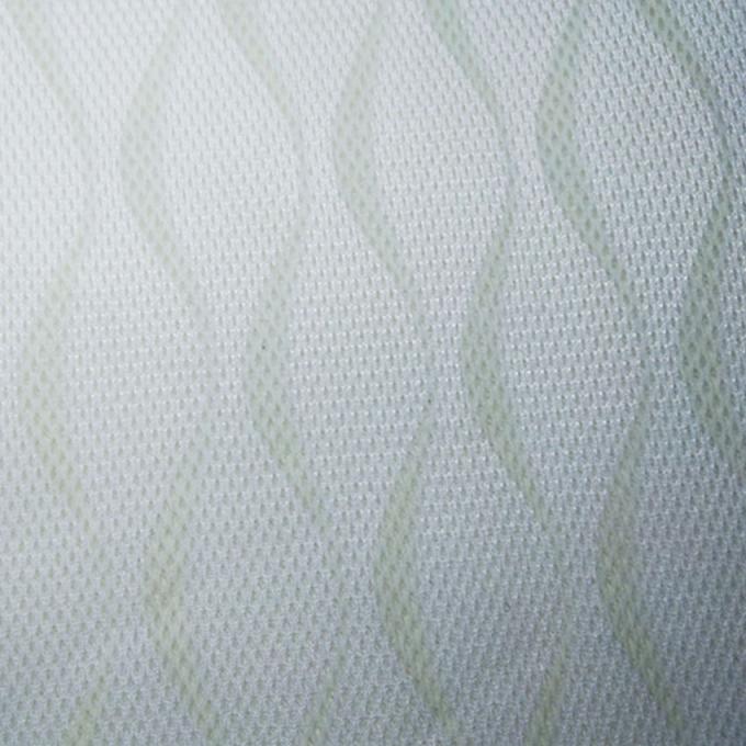 Parlak 100% Poly Mesh Kumaş Airmesh Elbise için Solunumlu Mesh Malzemesi 0