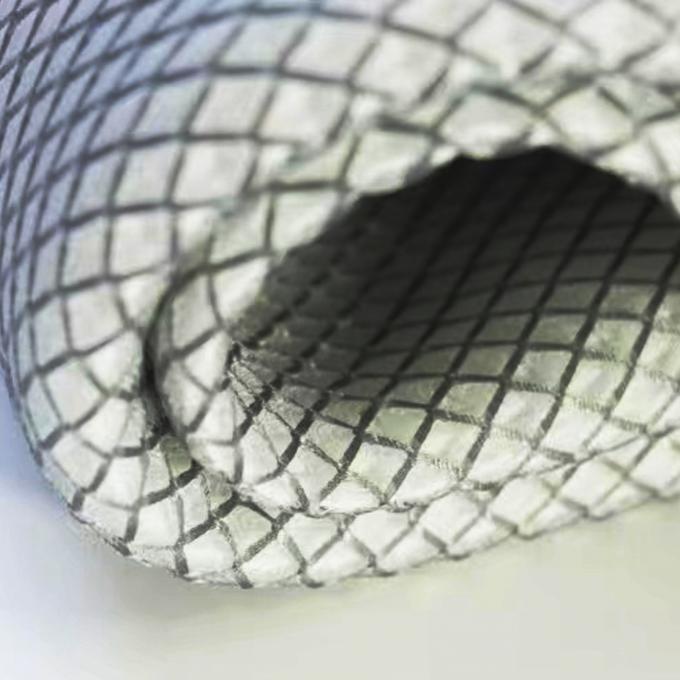 3mm Warp örgü örgü 3D örgü malzemesi 250gm hava örgü kumaşı 1