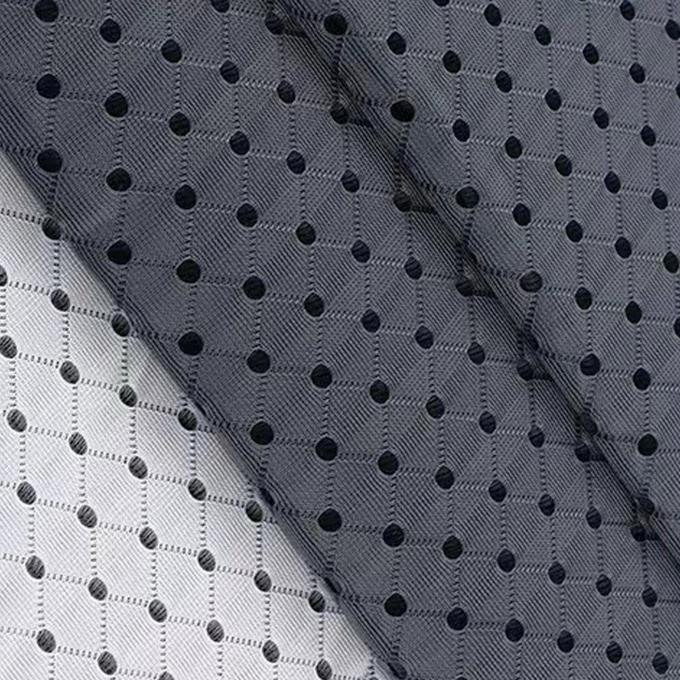 3mm 3d spacer kumaş 50in to 60in siyah renkli iplik solunumlu örgü malzemesi 3