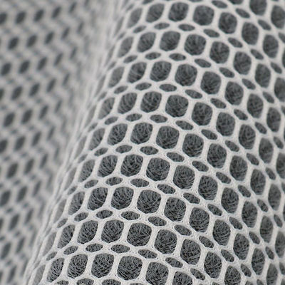 Good price 3mm Gri 3D Mesh Malzemesi % 100 Polyester Mesh Kumaş Nem emici çevrimiçi