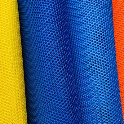 Good price Yüzde 100 Polyester Spacer Mesh Kumaş Hafif Polyester Mesh Kumaş 230gsm çevrimiçi