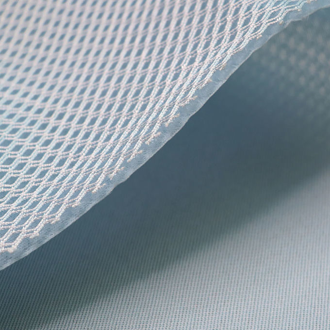 3mm Ayakkabı Hava Ağı Malzemesi Spor Giysi Poly Mesh Kumaş 280gm 1