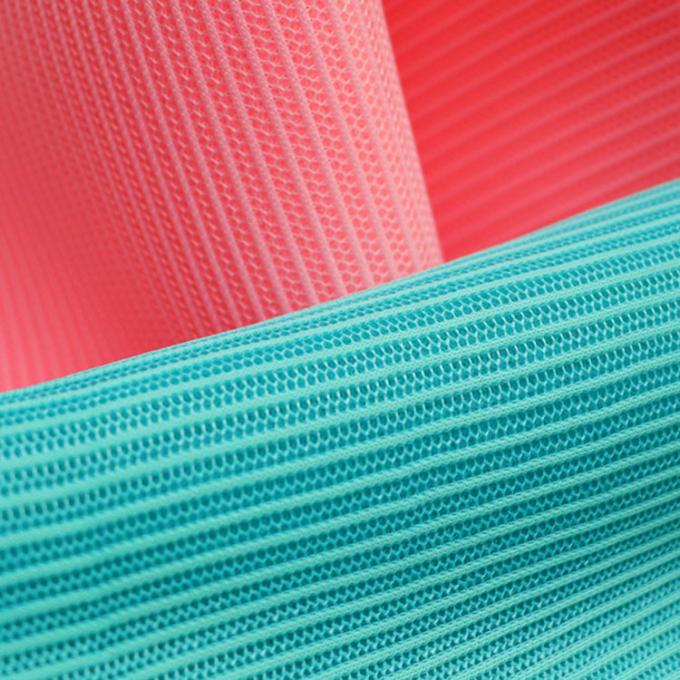 Nem emici hava örgüsü kumaş 3 mm Polyester örgü malzemesi 0.5 mm - 6 mm 0