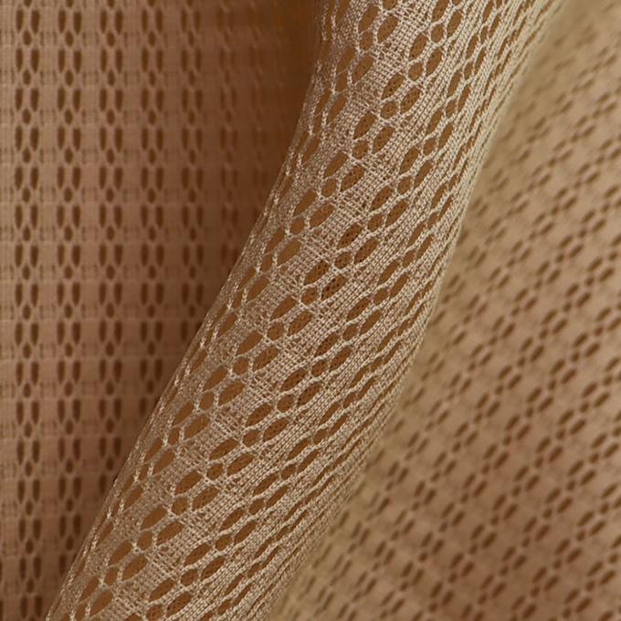 Tricked Grey Polyester Mesh Space Mesh Fabric 3mm For Seat Back 1