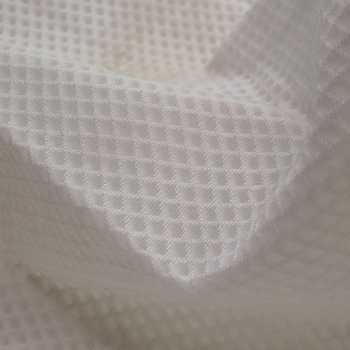 Airmesh 100% Polyester Nefes Alıcı Mesh Malzemesi 3D Air Mesh Kumaş Yüksek Esnek 2