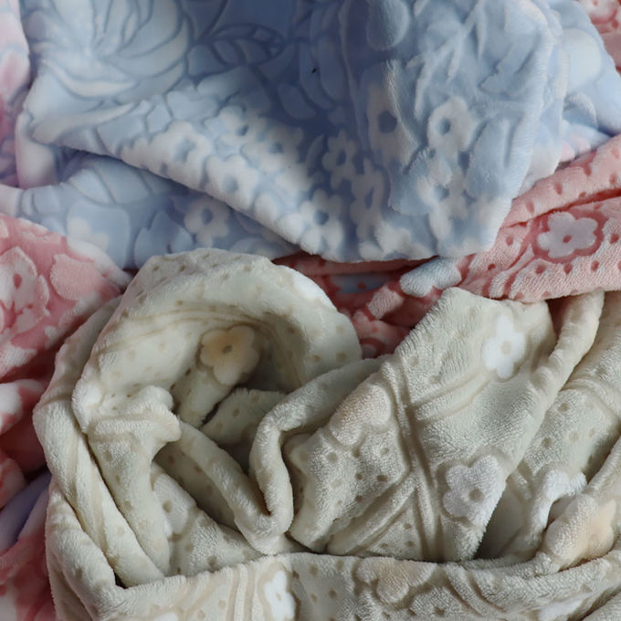 Polyester Koral Yün Battaniye Çift Taraflı Sahte Kürk Yatak Atmak Hayalet Battaniye 4
