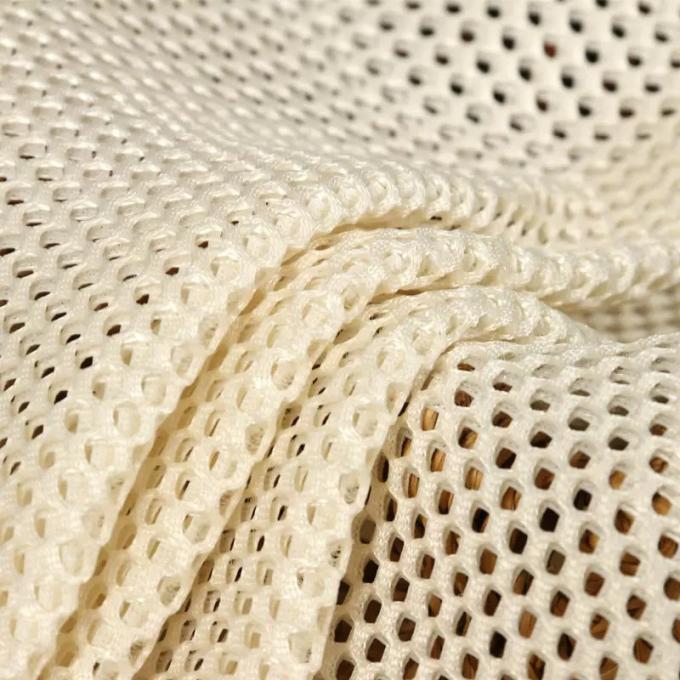 % 100 Polyester Airmesh Kumaş Dikiş Airmesh Solunumlu Hava Maçı Kumaş Aralık Maçı Kumaş Beding için 4
