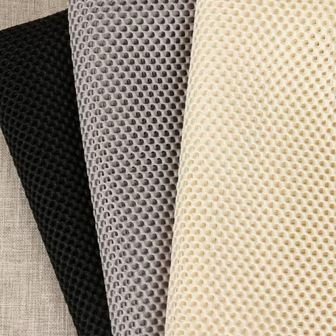 % 100 Polyester Airmesh Kumaş Dikiş Airmesh Solunumlu Hava Maçı Kumaş Aralık Maçı Kumaş Beding için 3
