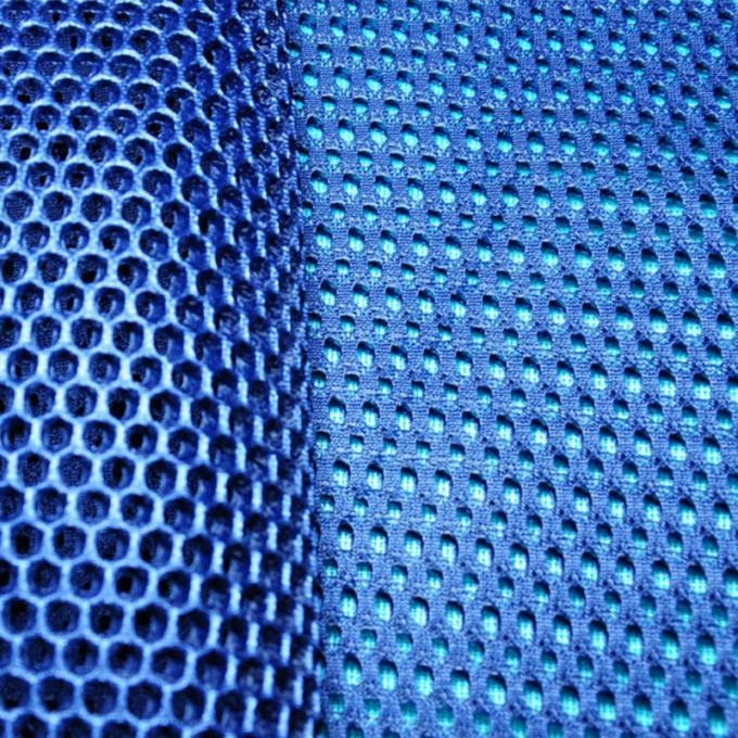 % 100 Polyester Airmesh Kumaş Dikiş Airmesh Solunumlu Hava Maçı Kumaş Aralık Maçı Kumaş Beding için 1