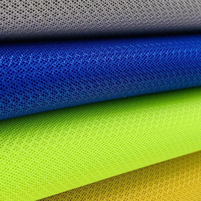 320GSM Hafif 3D Mesh Kumaş Nefes Alıcı Poliester Hava Mesh Kumaş 58IN 1