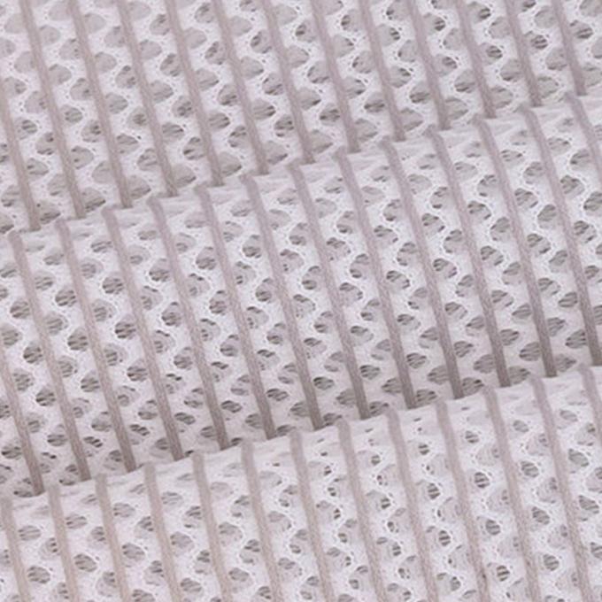 100 Polyester Air Mesh Kumaş Yırtılma Dayanıklı Su geçirmez Solunumlu Mesh Kumaş 5