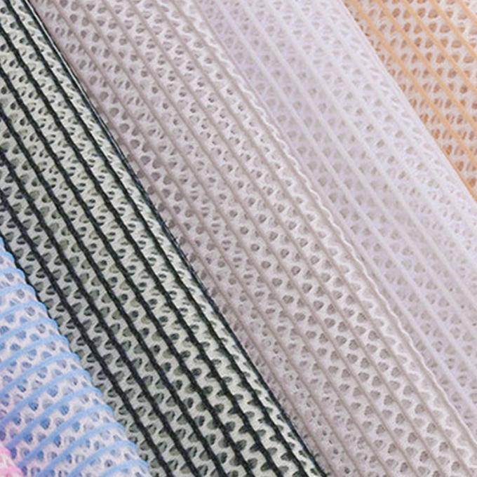 100 Polyester Air Mesh Kumaş Yırtılma Dayanıklı Su geçirmez Solunumlu Mesh Kumaş 3
