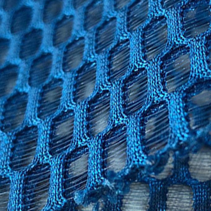 Airmesh örgülü aşınmaya dayanıklı spacer mesh kumaşı 100% polyester çift taraflı 4