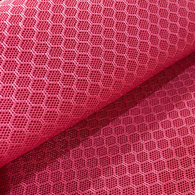 3mm örgülü hava ağı 250GSM Polyester Spor ağı Kumaş Bagaj için gözyaşı geçirmez 0