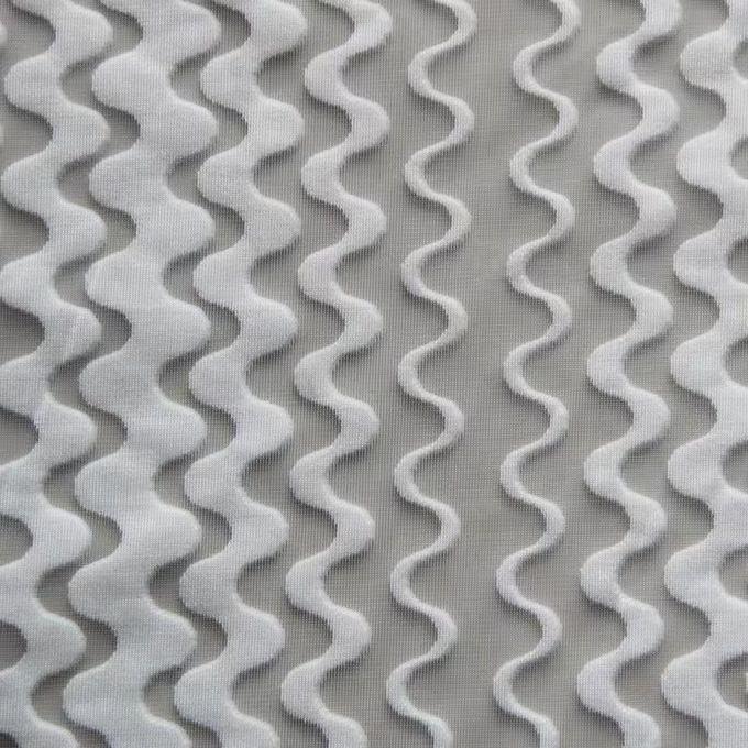 Jacquard Gözyaşlarına Karşı 3D Ağ Malzemesi Geri Dönüştürülmüş Poliester Ağ 3mm 4