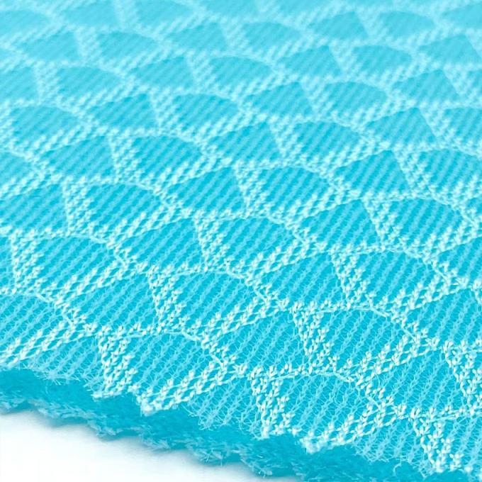 Yüksek Dayanıklılık Gözyaşlarına Karşı Airmesh Kumaş Hafif Polyester Mesh Kumaş 450GSM 3