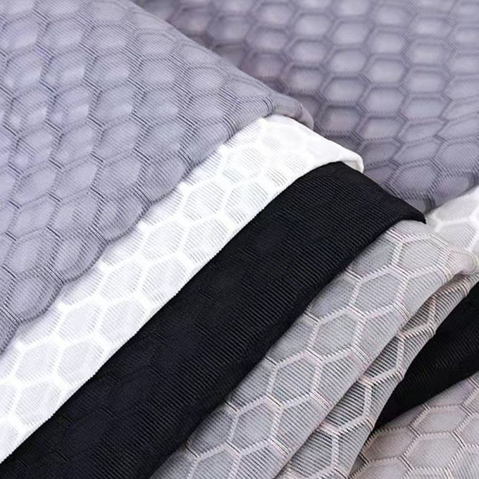 Yüzde 100 200gm Polyester Mesh Kumaş Havadan Solan Kumaş Mesh Kumaş 4