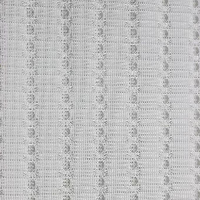 320gm 75D Spacer Mesh kumaş Spor kıyafetleri için hafif poliester kumaş 0