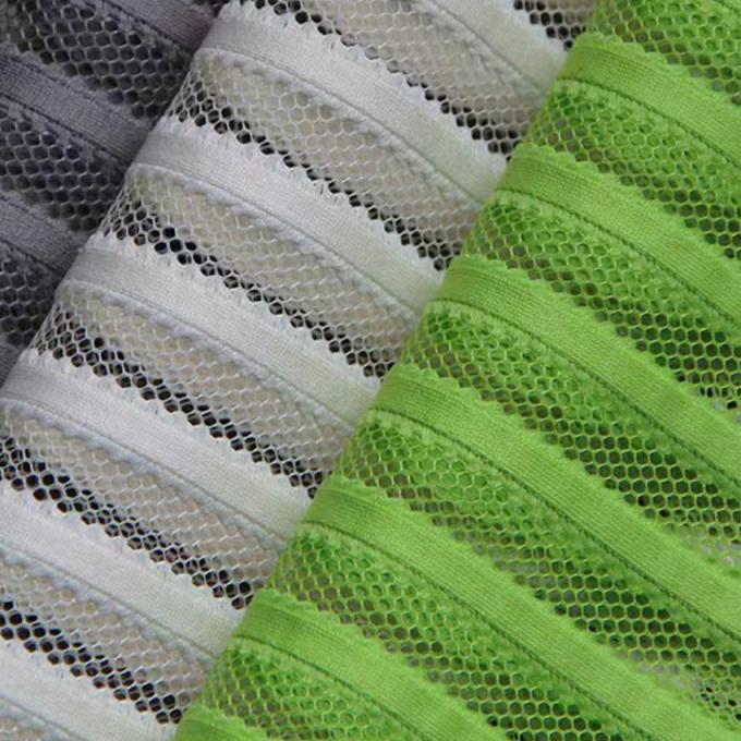 2mm 290gm Poly Mesh Kumaş Nefes Alıcı Mesh Malzemesi 100% Polytester 2