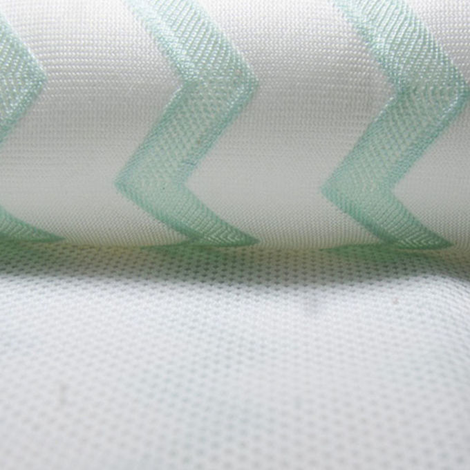 Bambu Fiber 3D Spacer Mesh Nem Emimi Nefes Alıcı Ağ Malzemesi Yatak Çamaşırları İçin 0